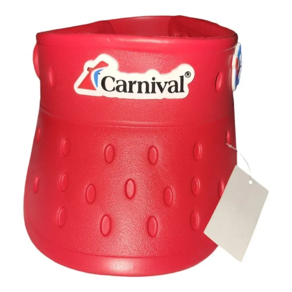 NWT Vizers Carnival Cruise VIFP Club Hat Visor - Red Diamond & Platinum Member